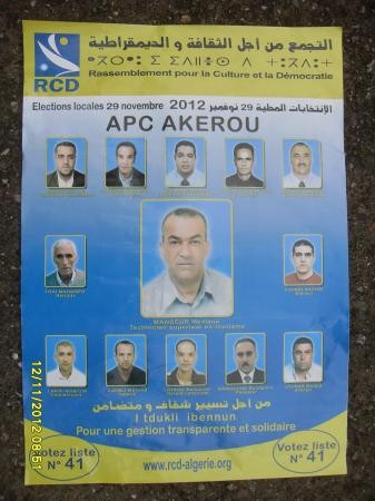 elections,locales,apc,apw,2012,2017,29-11-2012,tigrourine,akerrou,azeffoun,tizi ouzou