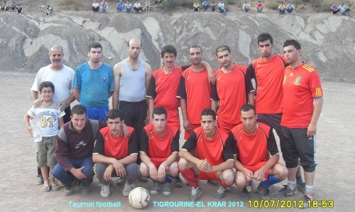 Tournoi Tigrourine-El Krar 2012- équipe Said Awedhih.JPG