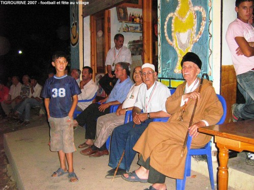Tigrourine 2007-fête au village - Oujioua et Mohand Said.JPG
