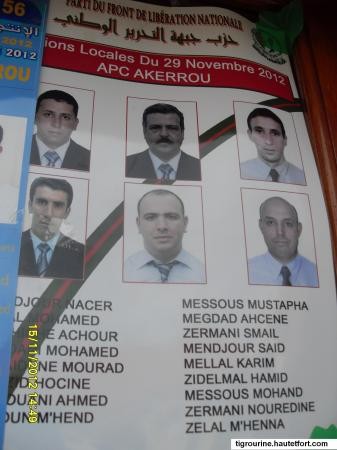 elections,locales,apc,apw,2012,2017,29-11-2012,tigrourine,akerrou,azeffoun,tizi ouzou