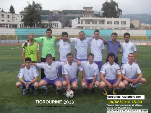 tigrourine,azeffoun,akerrou,tizi ouzou,football,tournoi ligue sport pour tous,djs,wilaya,commune,daira,tala amara